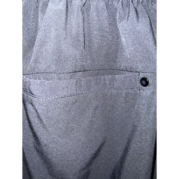 LULULEMON Womens Spring Break Away Shorts Running Drawstring Black Sz 8 - Picture 7 of 9